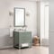 James Martin Vanities Breckenridge 30in Single Vanity, Smokey Celadon w/ 3 CM Eternal Jasmine Pearl Top 330-V30-SC-3EJP - alternate 4